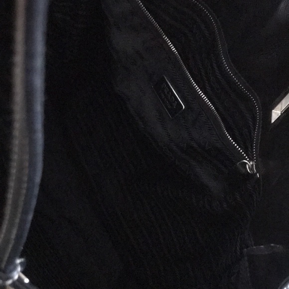 Prada Leather Black Tote - Picture 7 of 8